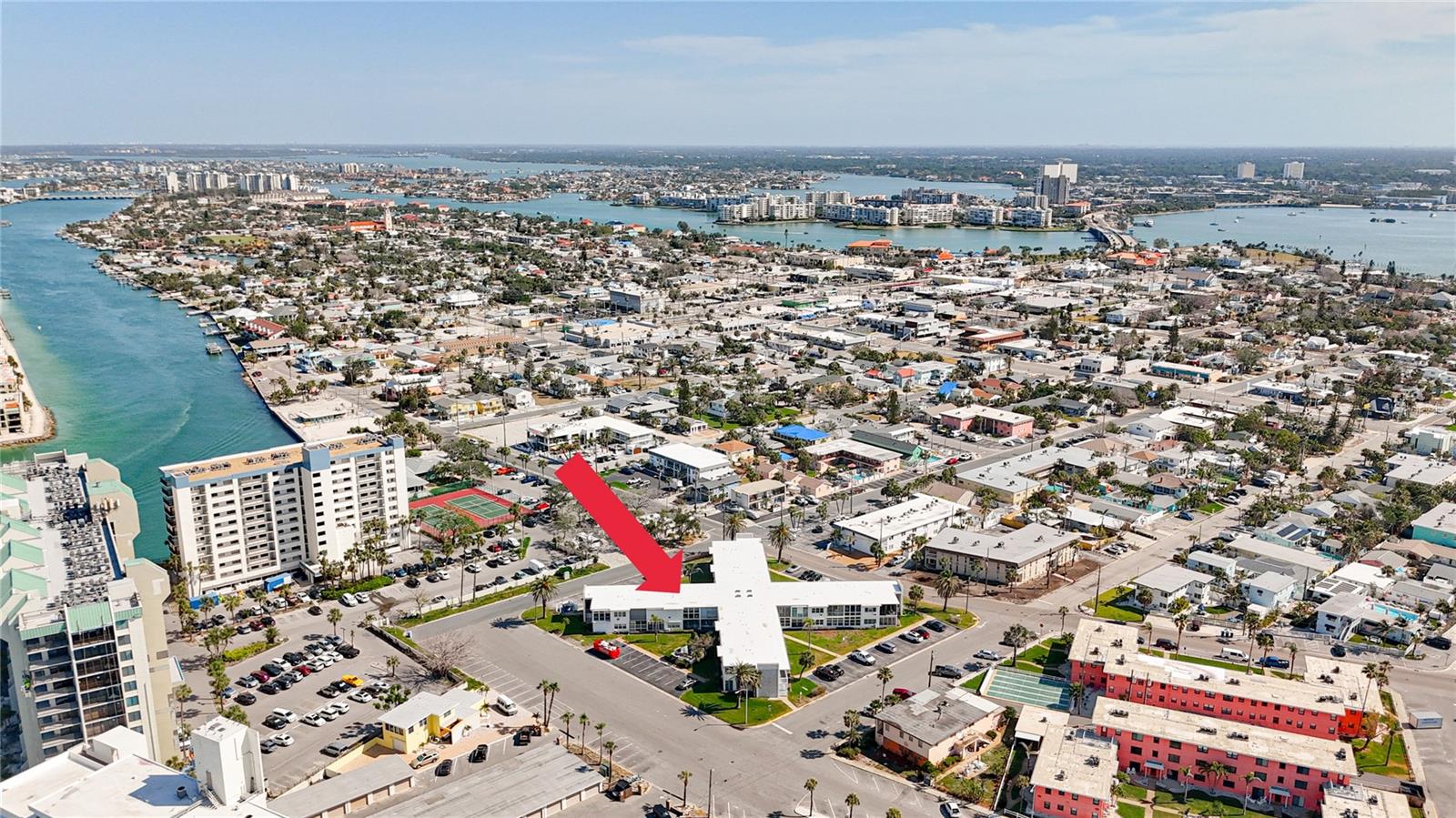 Near the Gulf and just a few blocks off Gulf Blvd