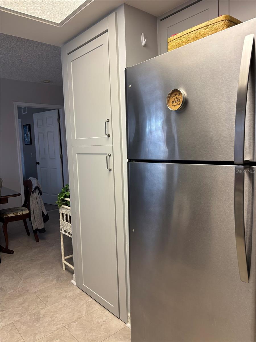 Beautiful stainless steel appliances