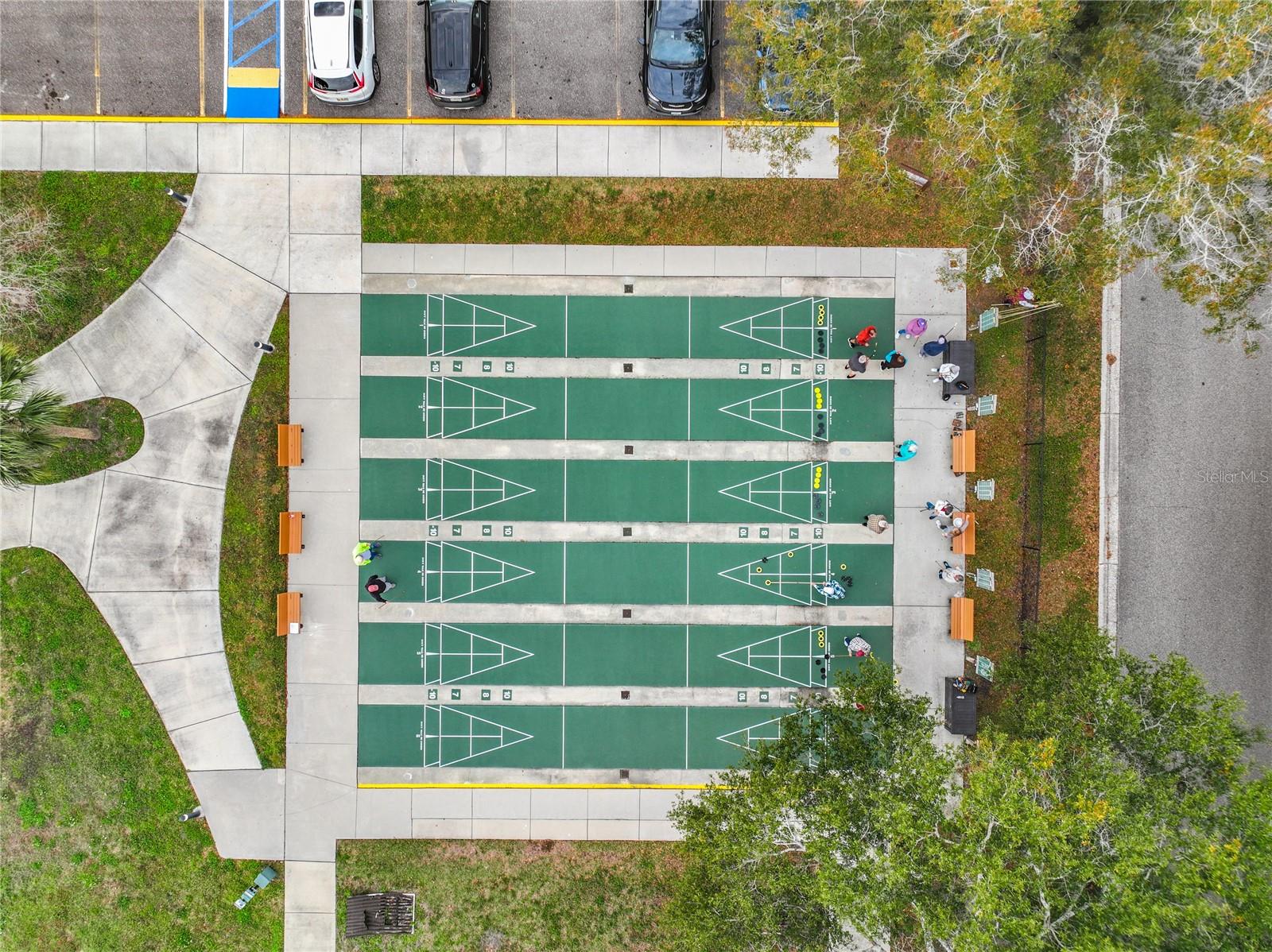 Pickle ball courts