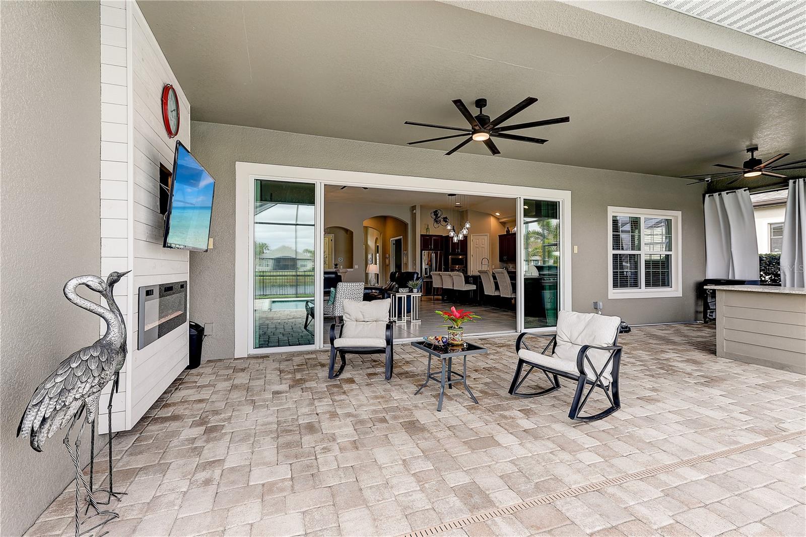 patio fans for an added cool breeze