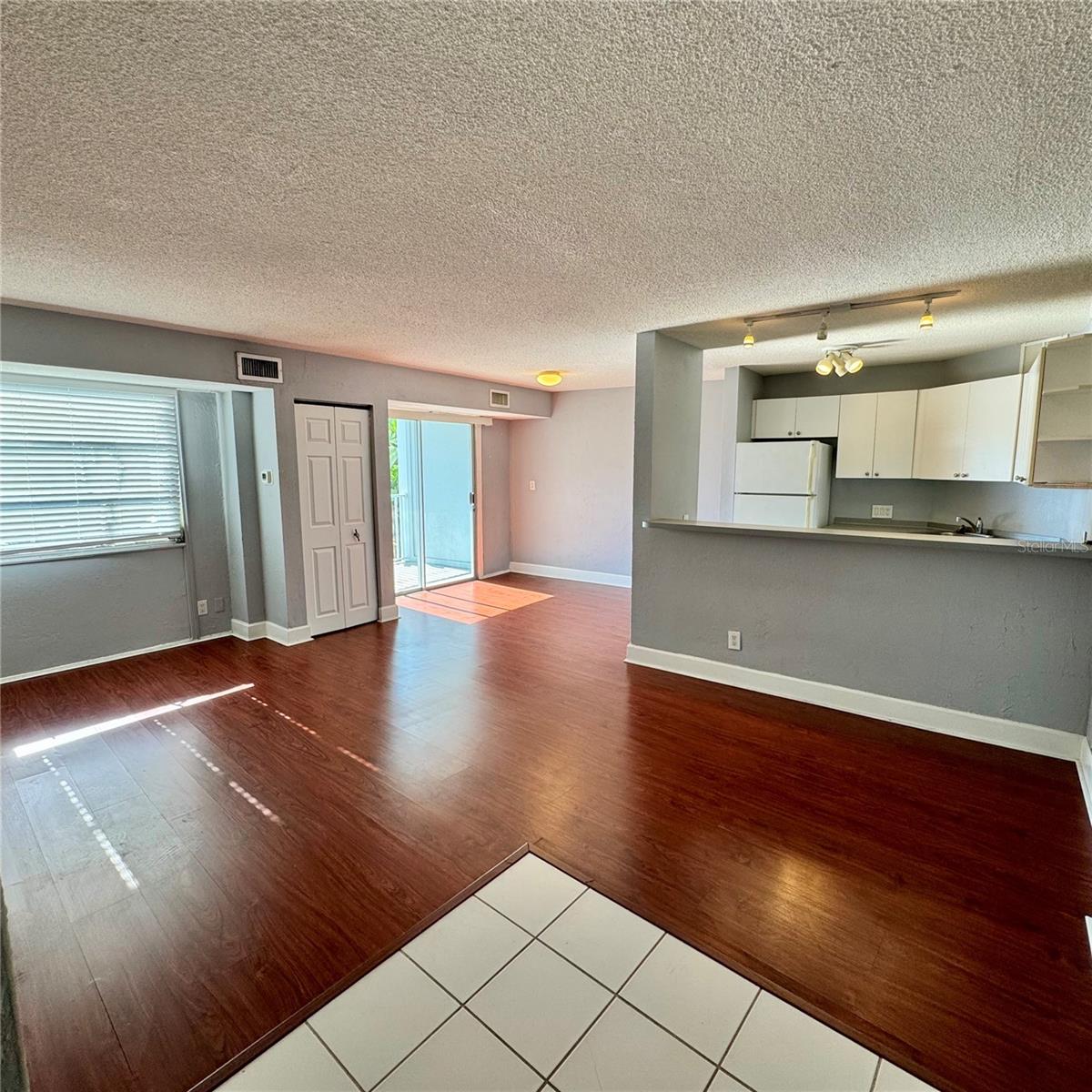 Spacious living area with tons of natural light