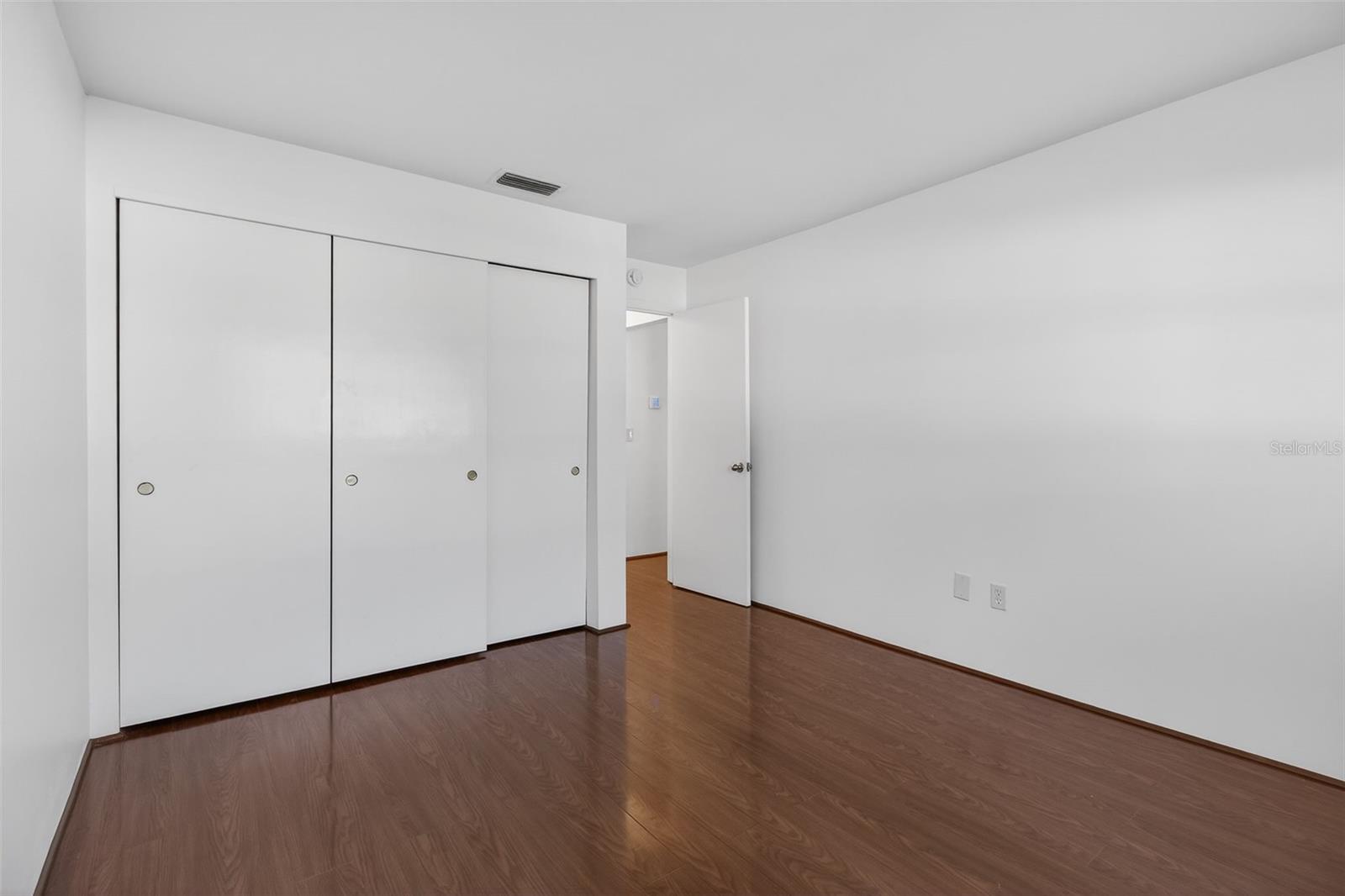 Large closet in the master