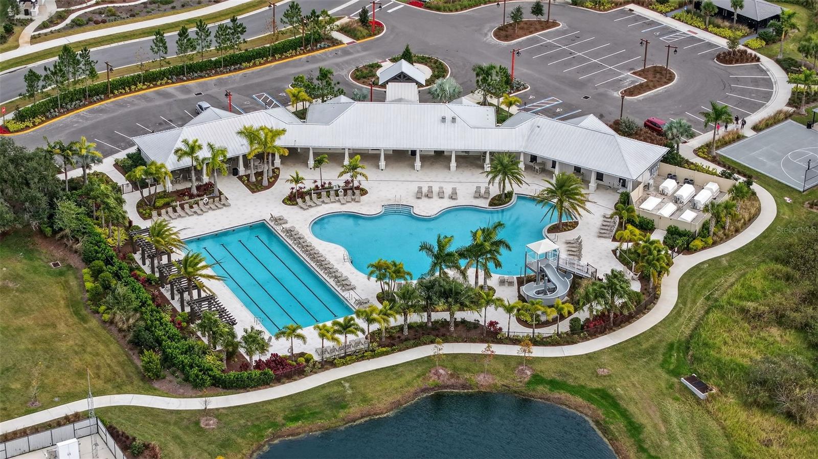 Huge Pool, lap Pool and Fitness Center