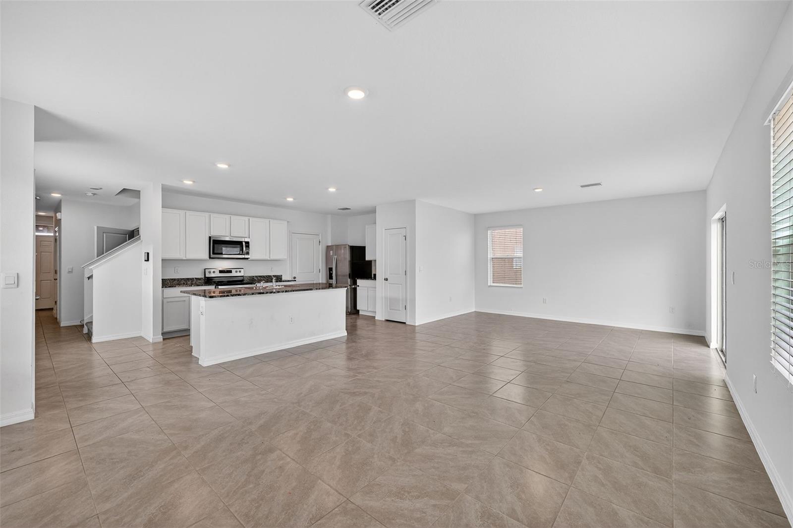 Great Room with Eating Bar Island