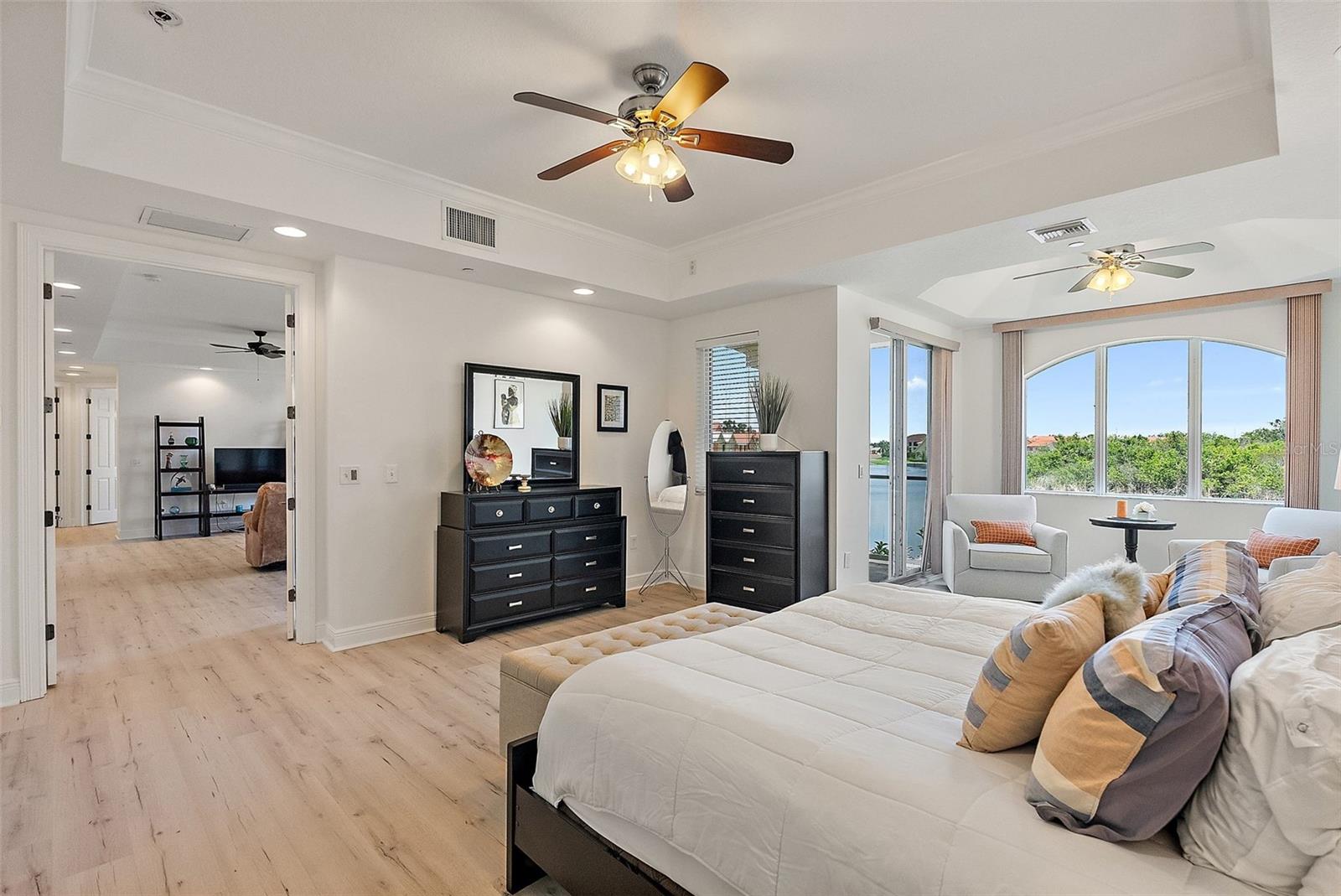 Oversized Primary Bedroom