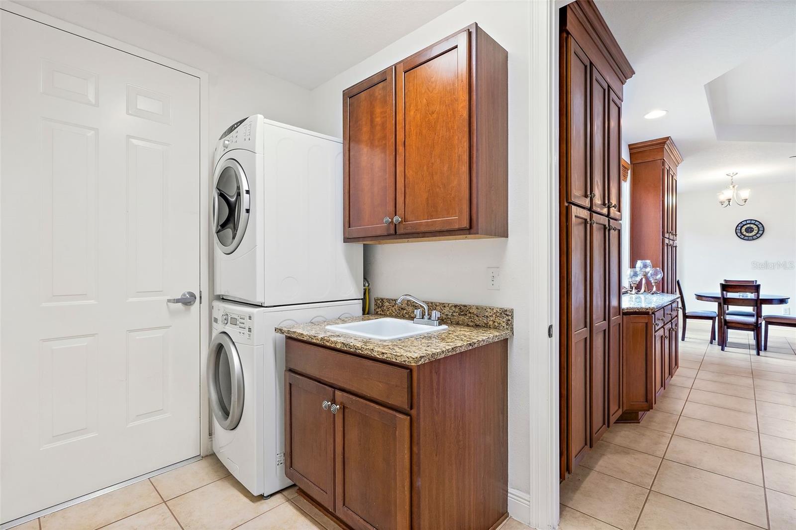 Laundry off of Kitchen