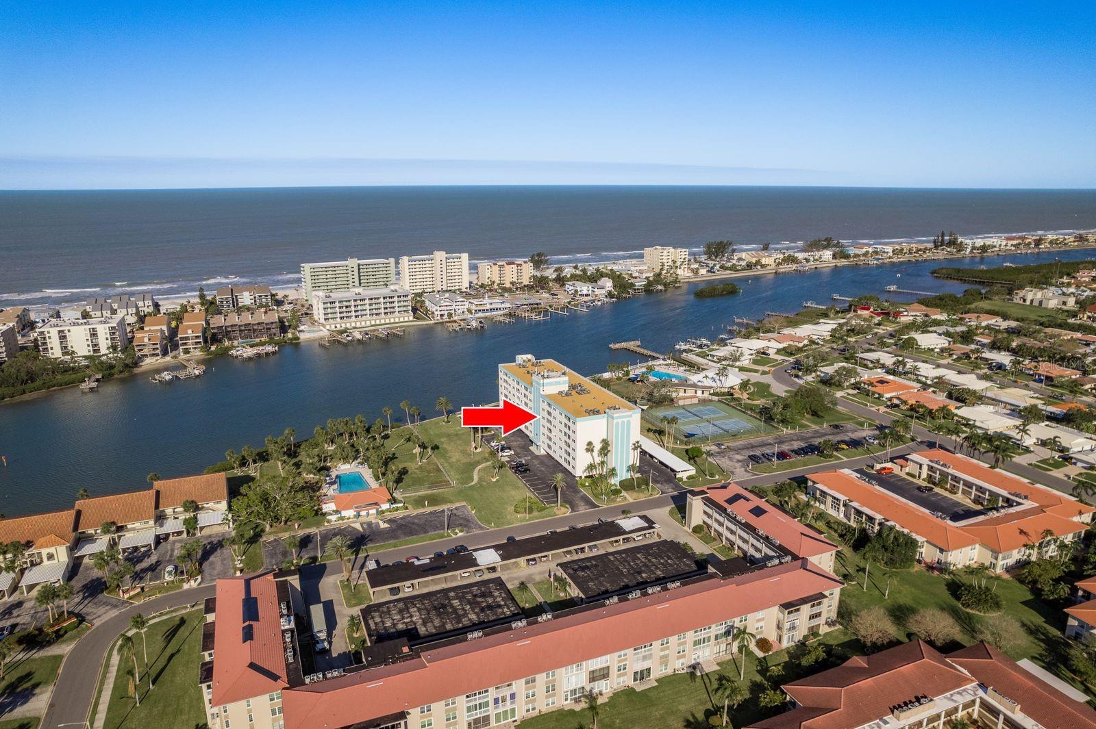 Overview of Intracoastal waterway and gulf