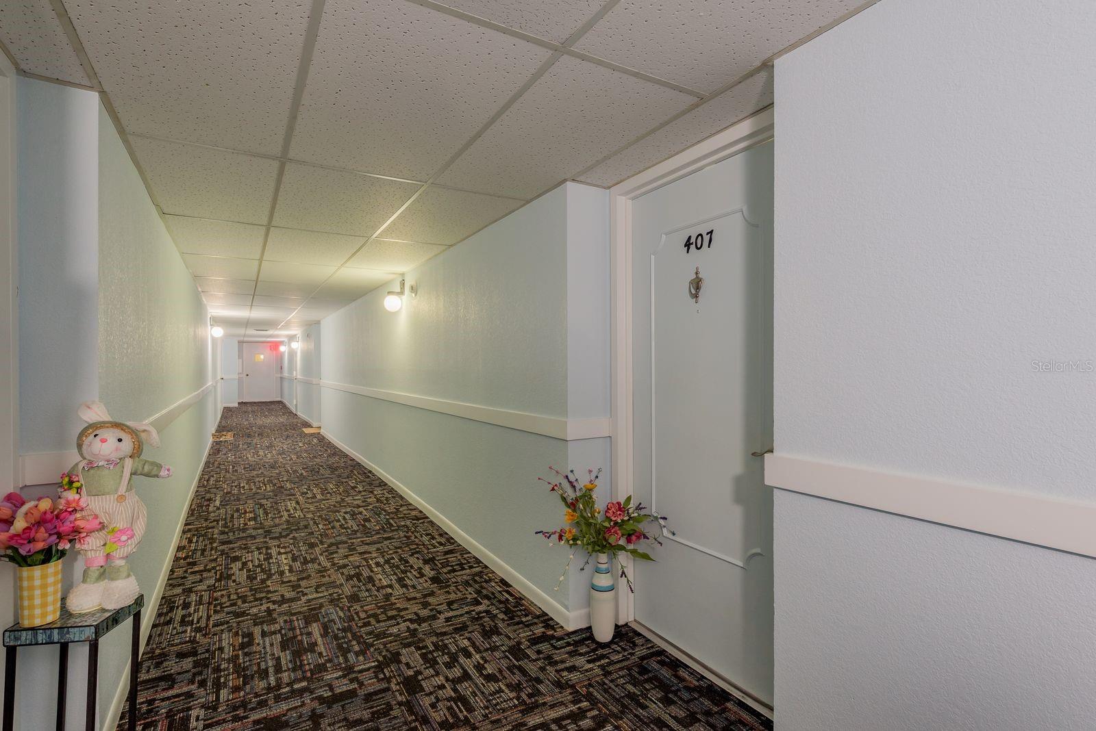 Entry hall on 4th floor