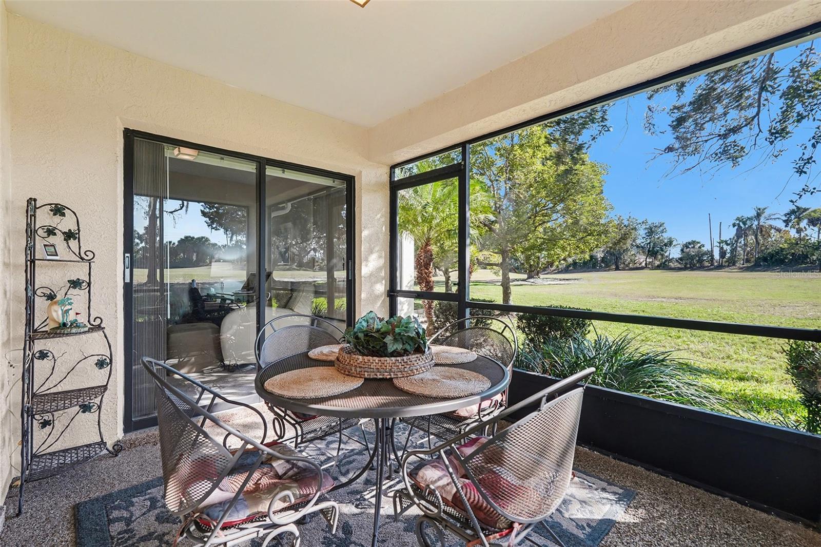 Lanai facing the 6th Hole