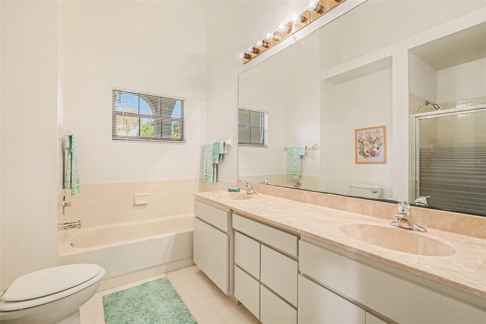 Ensuite Bath in the Primary Bedroom