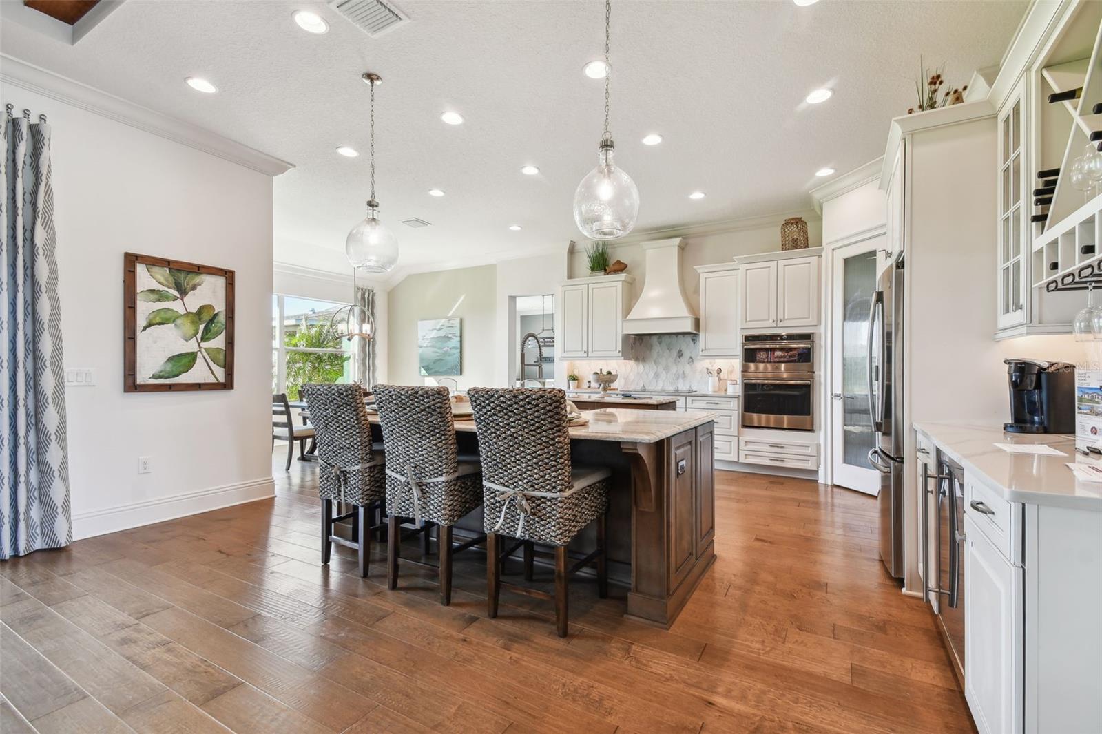 Gourmet Kitchen with Large Island!
