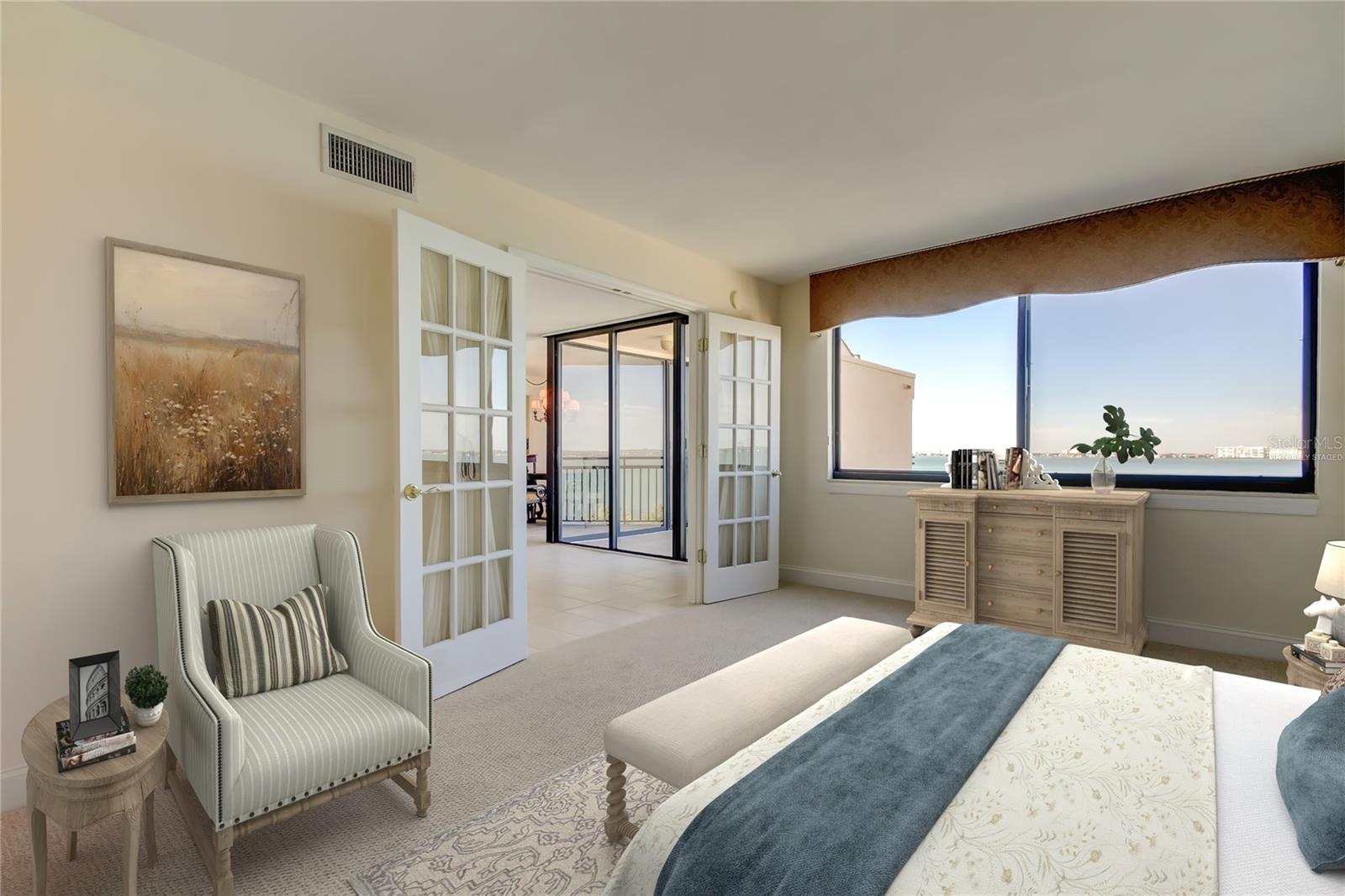 This photo is virtually staged