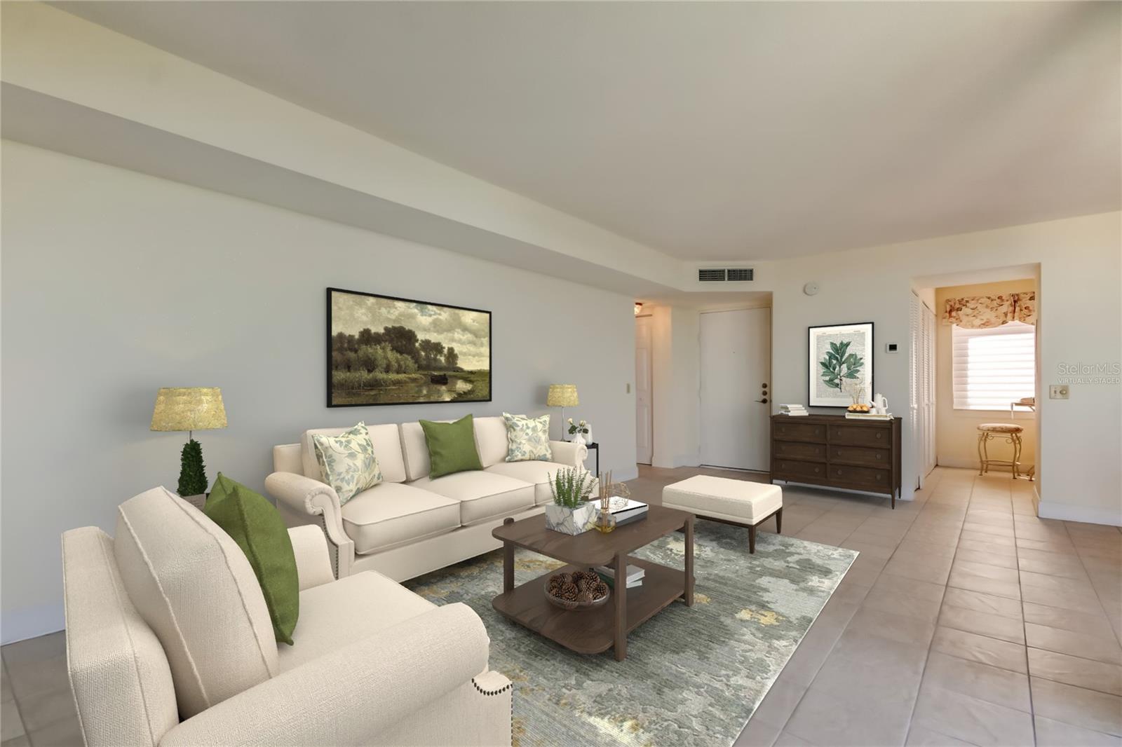 This photo is virtually staged