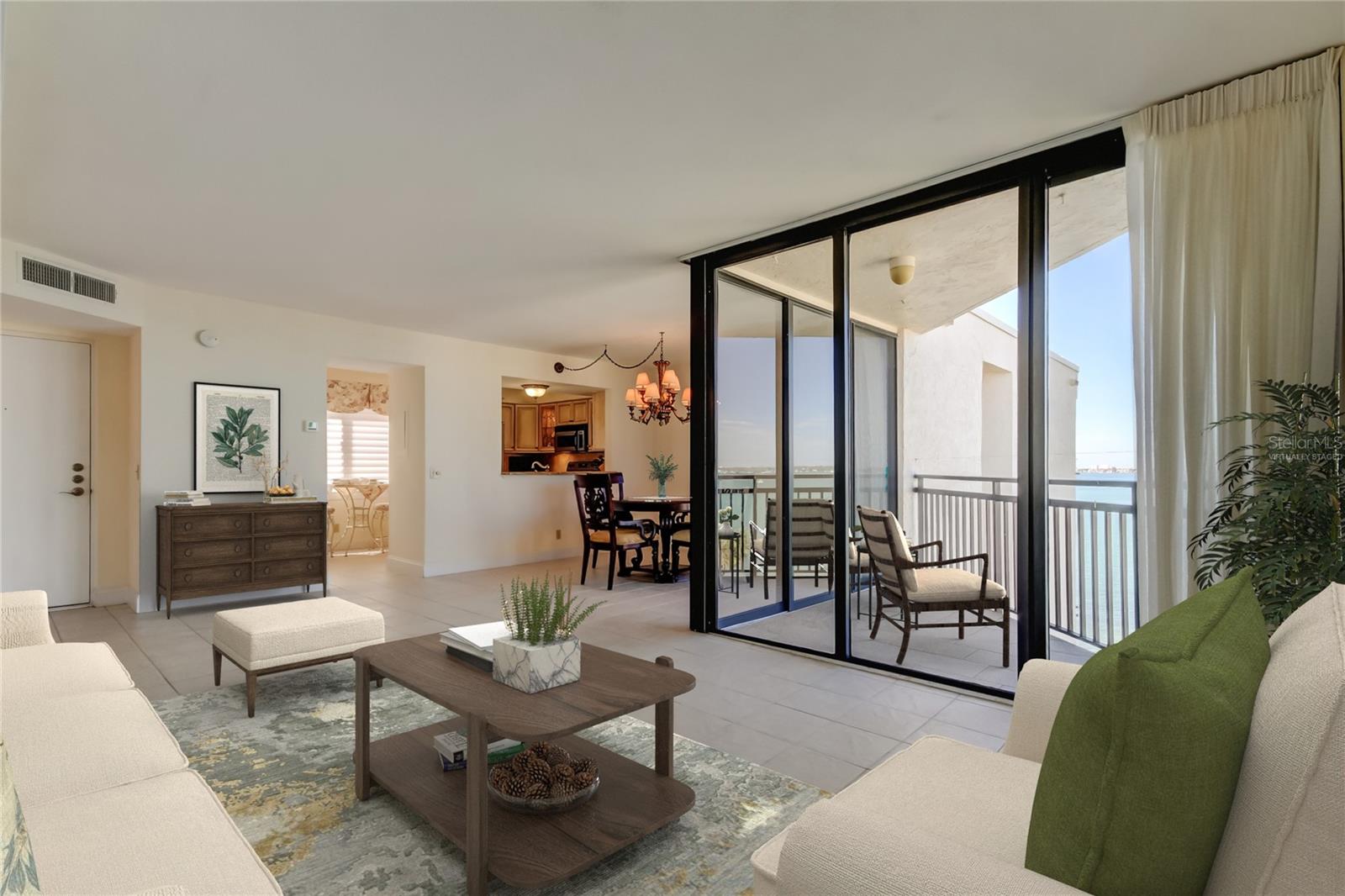 This photo is virtually staged