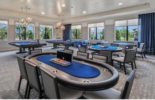 card room