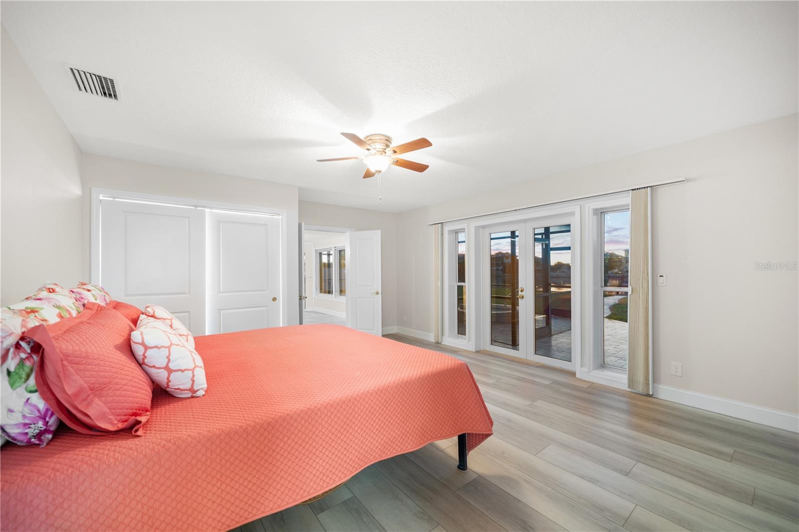 Primary Bedroom Opens To The Water