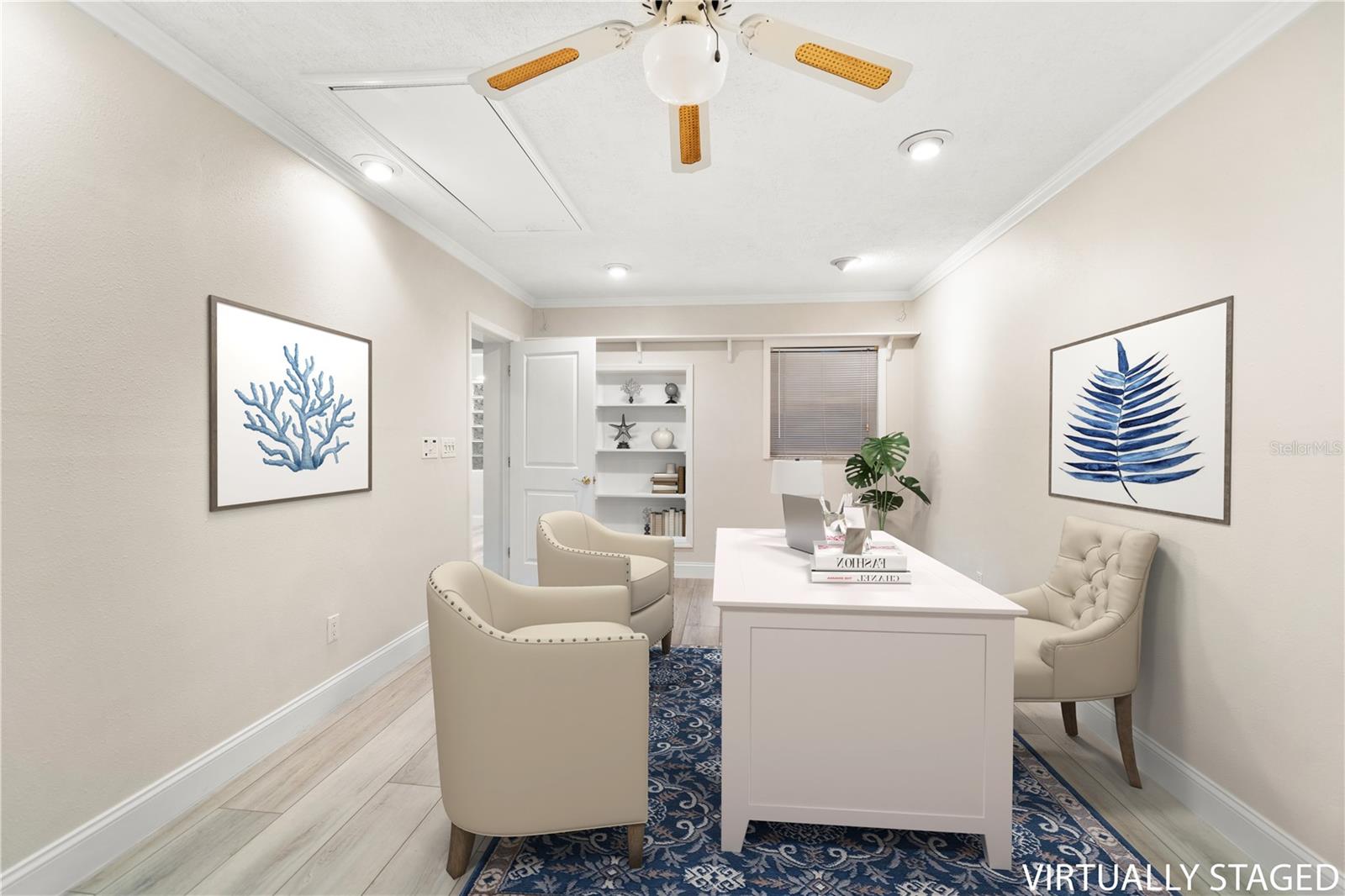 4th Bedroom Currently Used As An Office