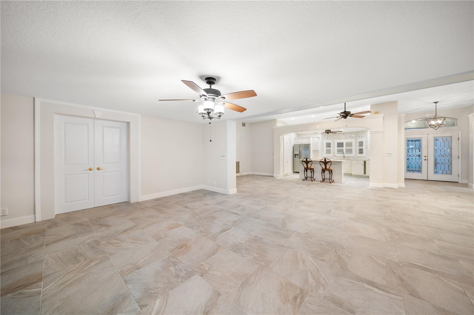 Double Door Entrance To Primary Bedroom