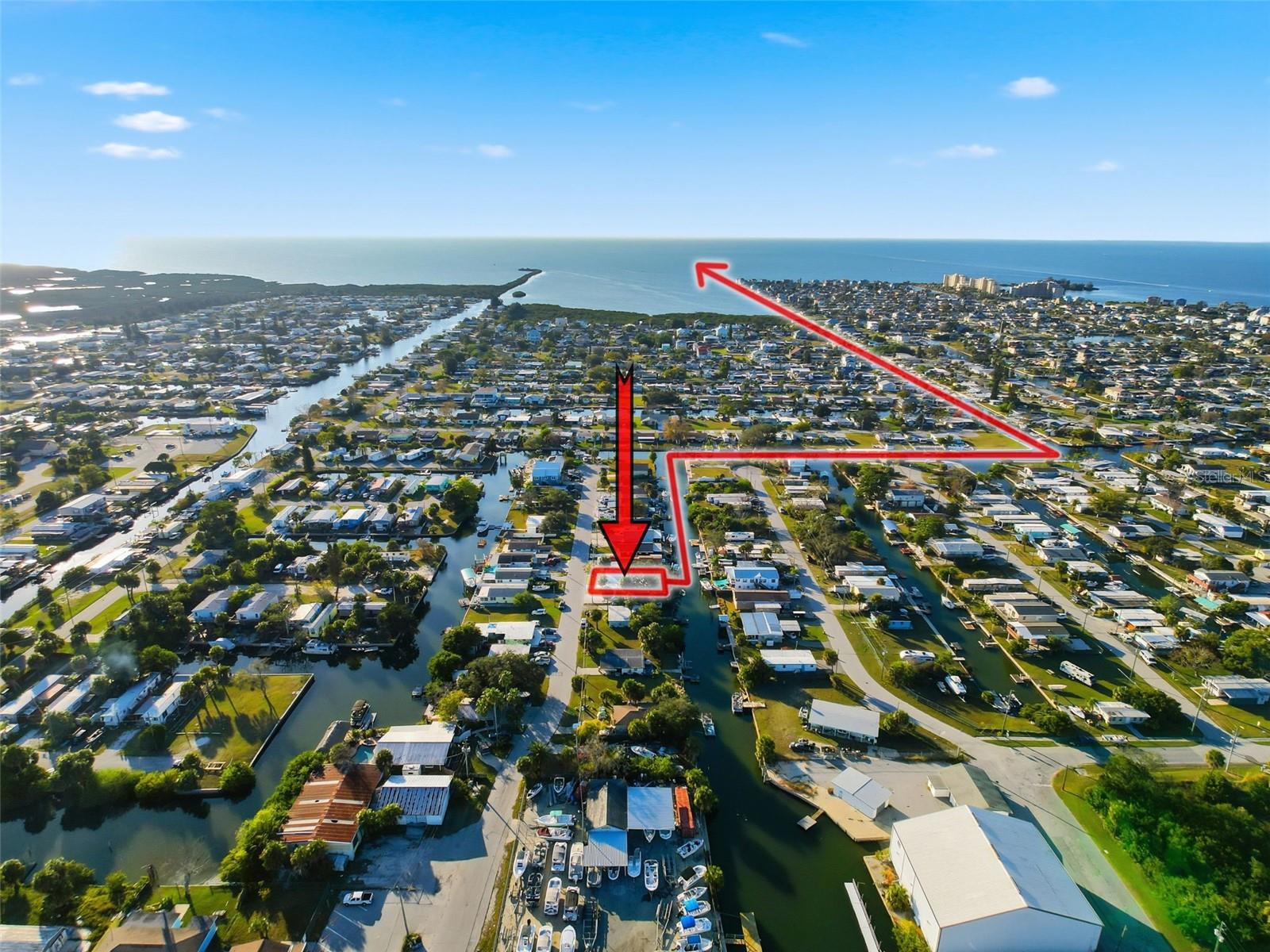 QUICK PATH TO THE GULF!