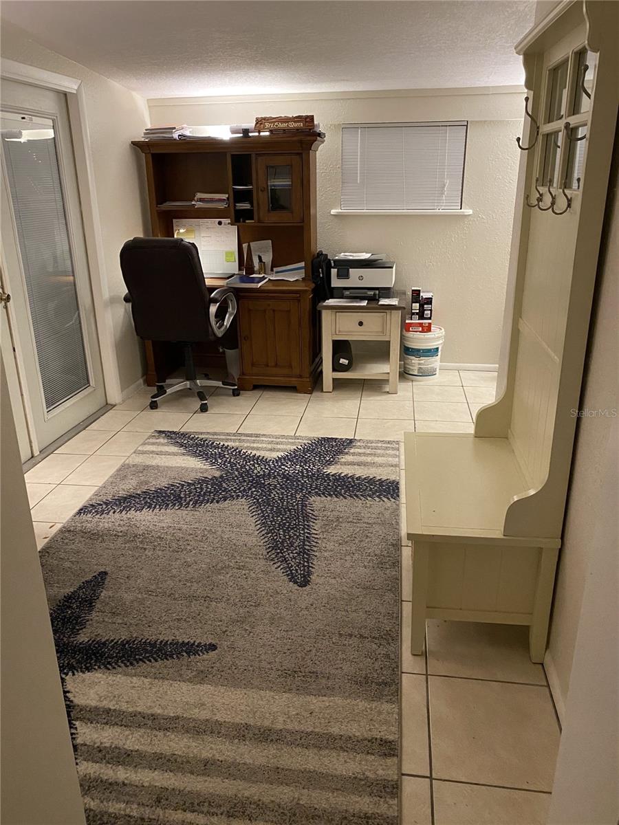 Bonus room off kitchen