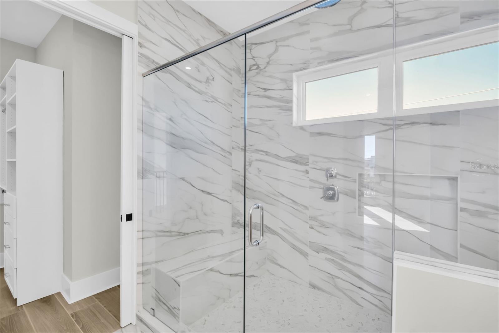 Primary walk-in Closet