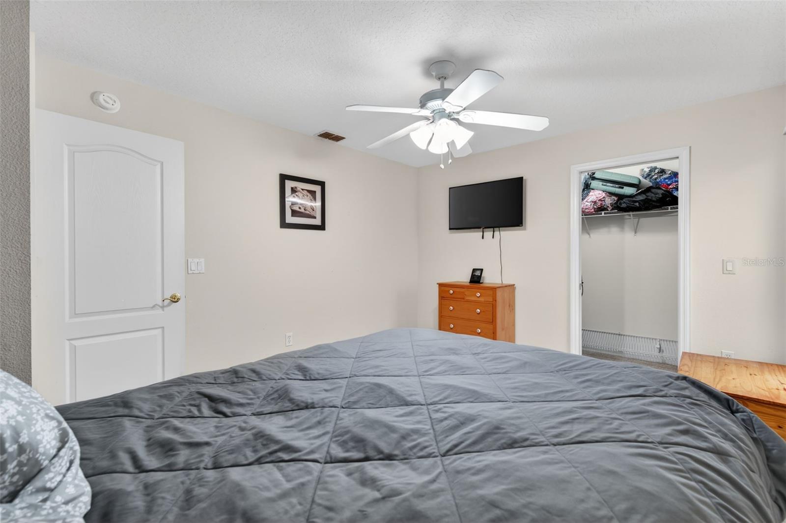 Bedroom #2 with walk-in closet