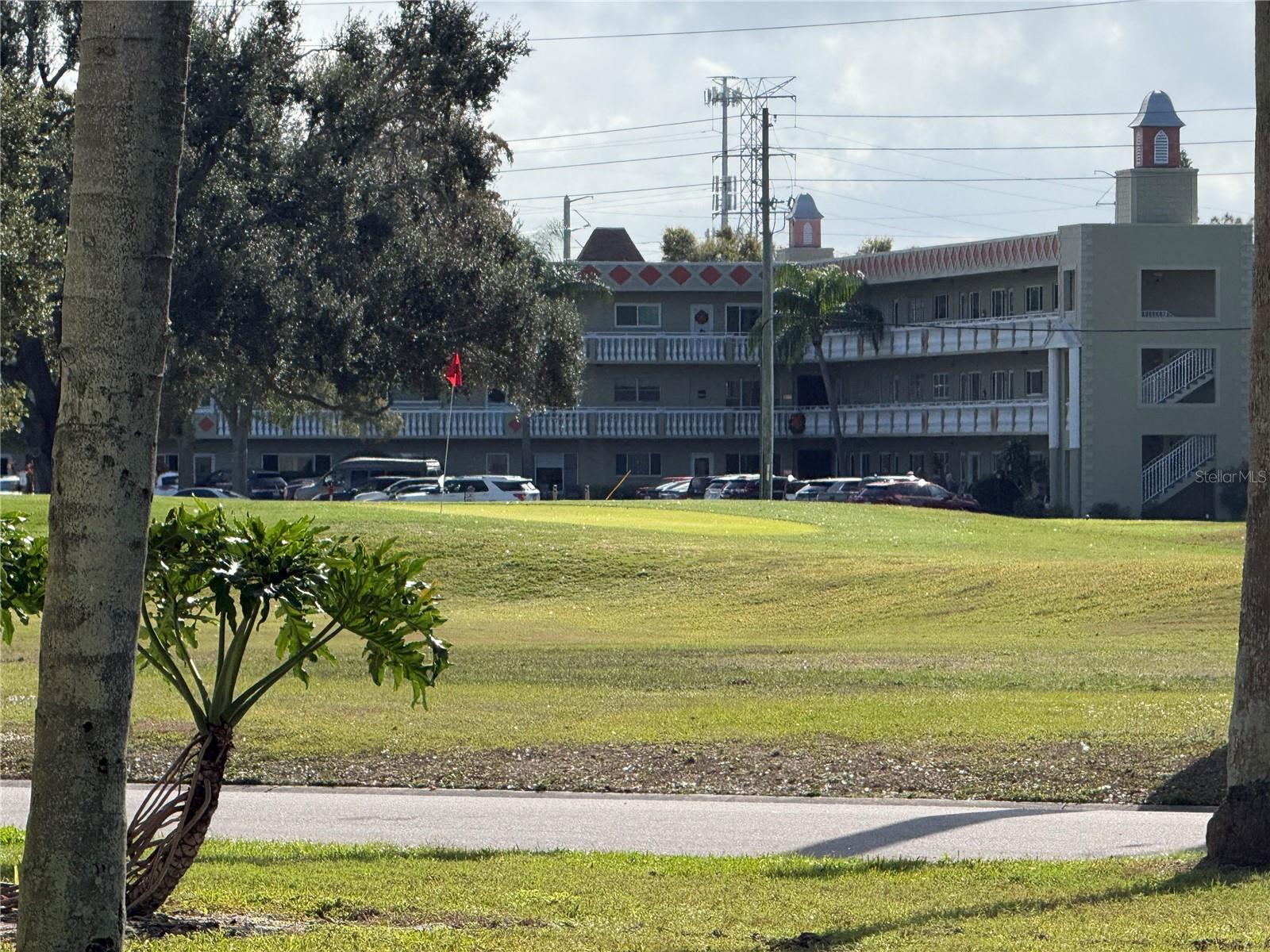 Just steps away from the golf course!