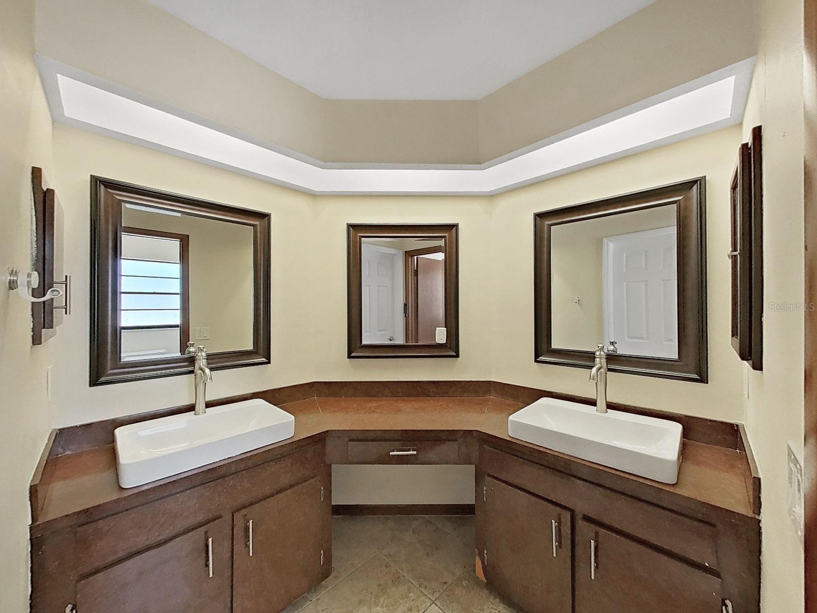 Primary Bathroom with Double Sinks