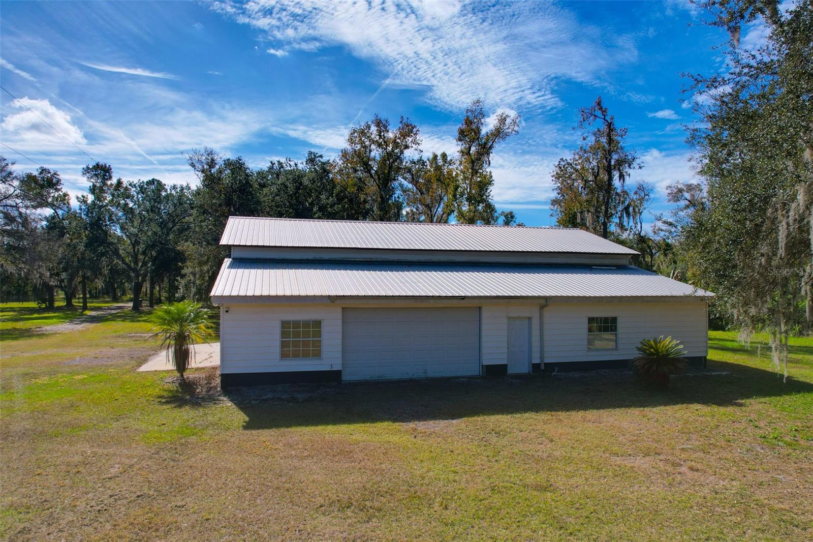 Aerial view facing due south towards Rt 60 and Holloway Road.