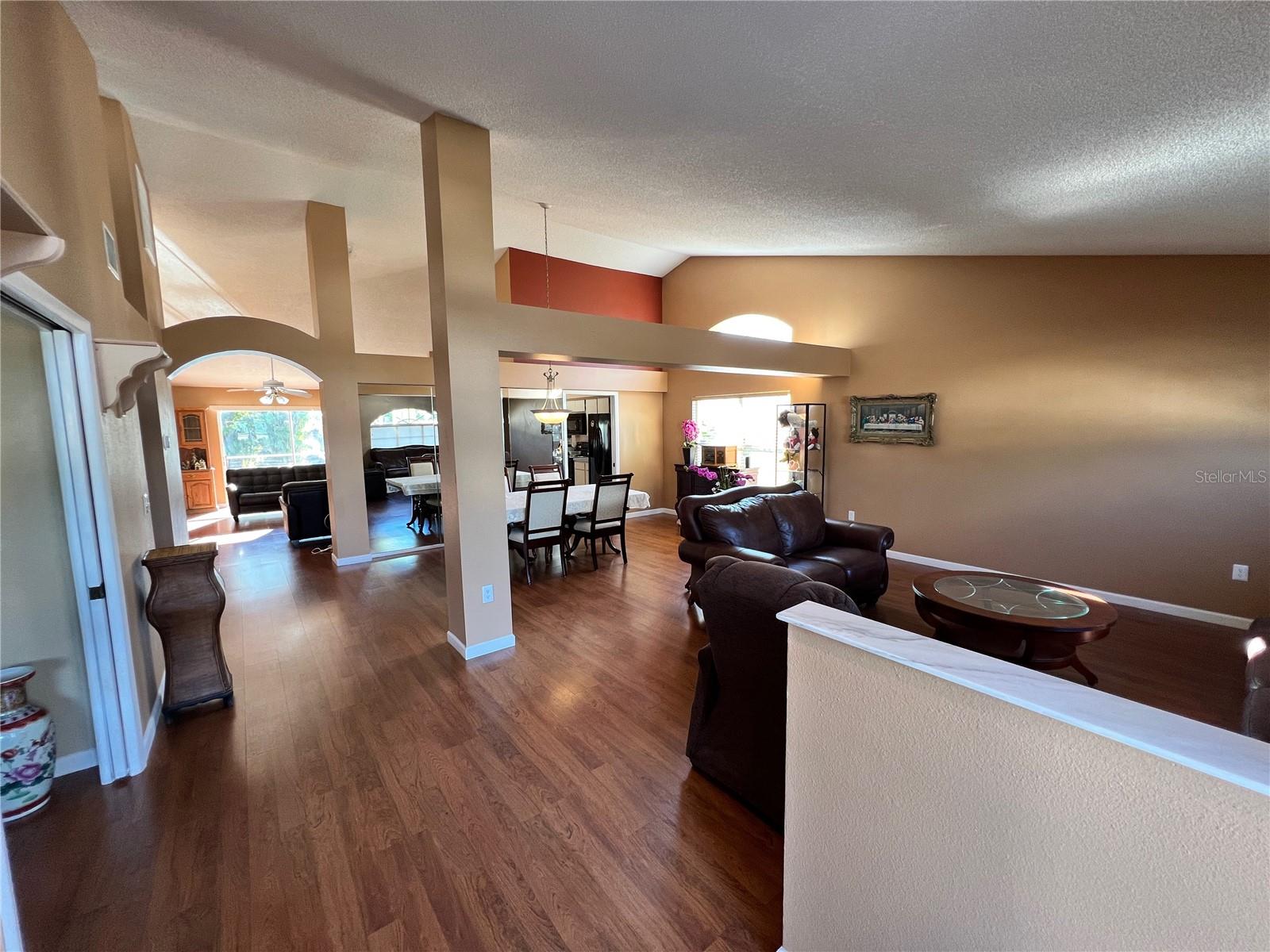 View from front door entry.