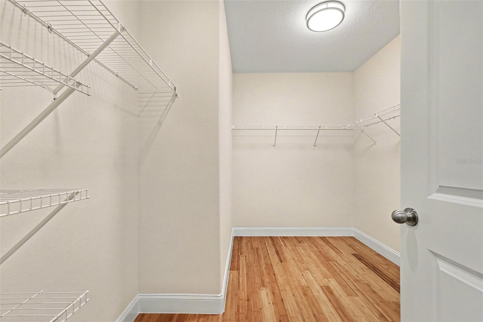 PRIMARY WALK IN CLOSET