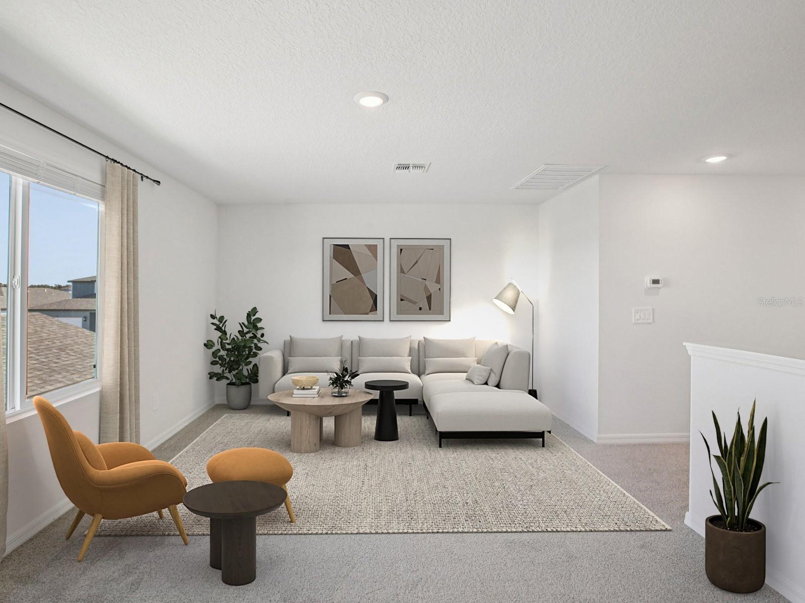 Interior photos are not of the actual home but are photos of the builder home with same floorplan with similar interior finishes and features. Photo uses virtual staging.