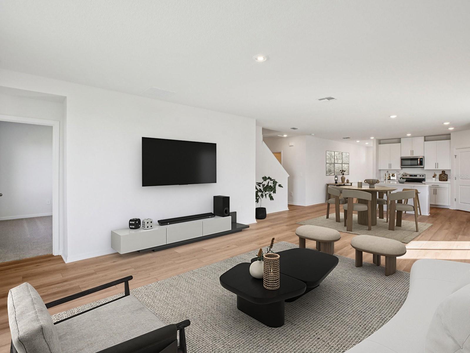 Interior photos are not of the actual home but are photos of the builder home with same floorplan with similar interior finishes and features. Photo uses virtual staging.