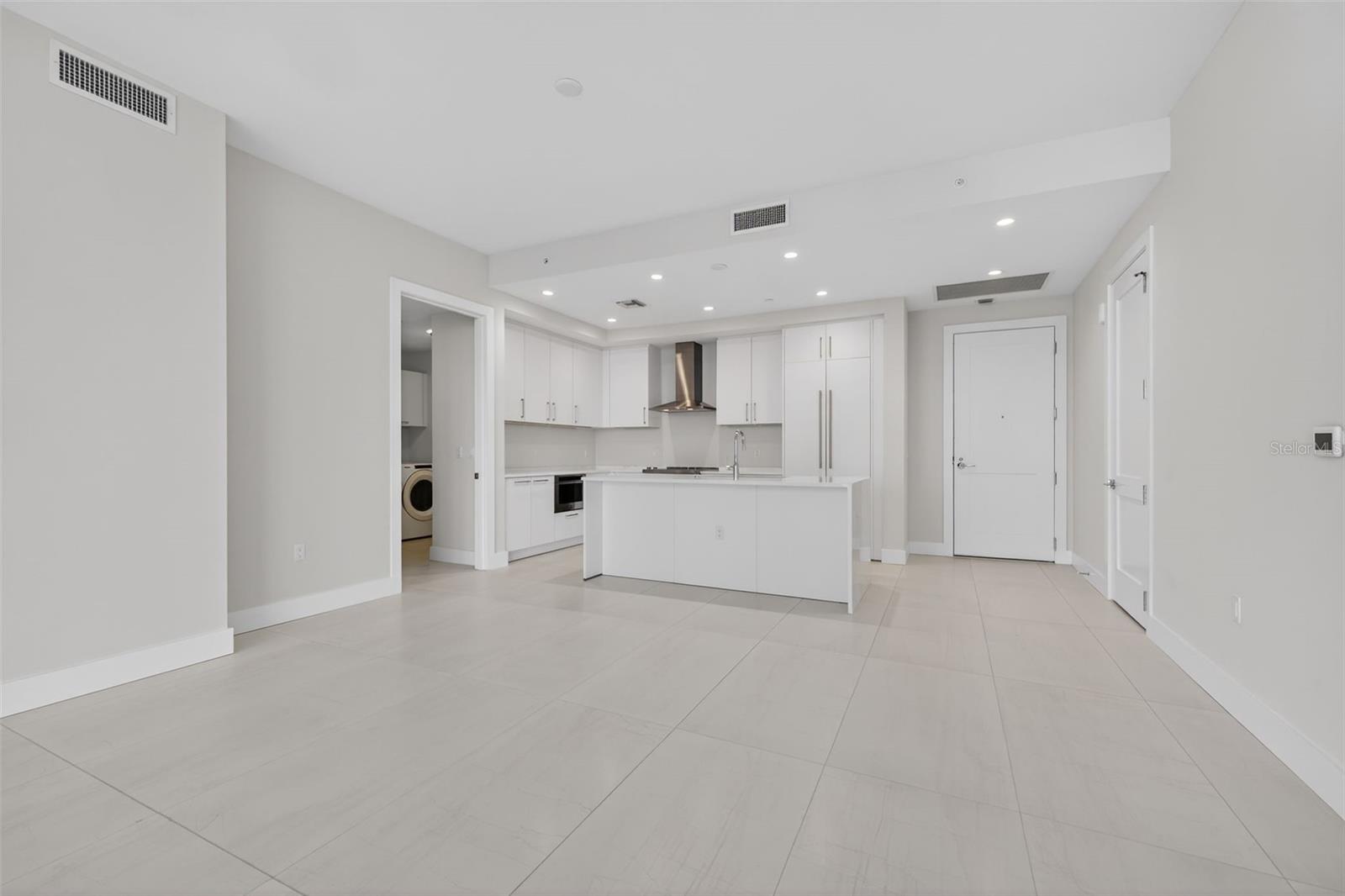 Kitchen/Living/Dining Area
