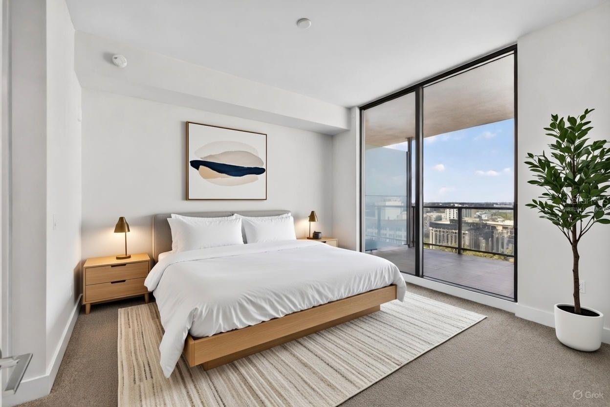 Primary Bedroom-Virtually Staged