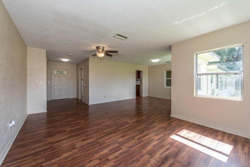 Entry, Living Room area