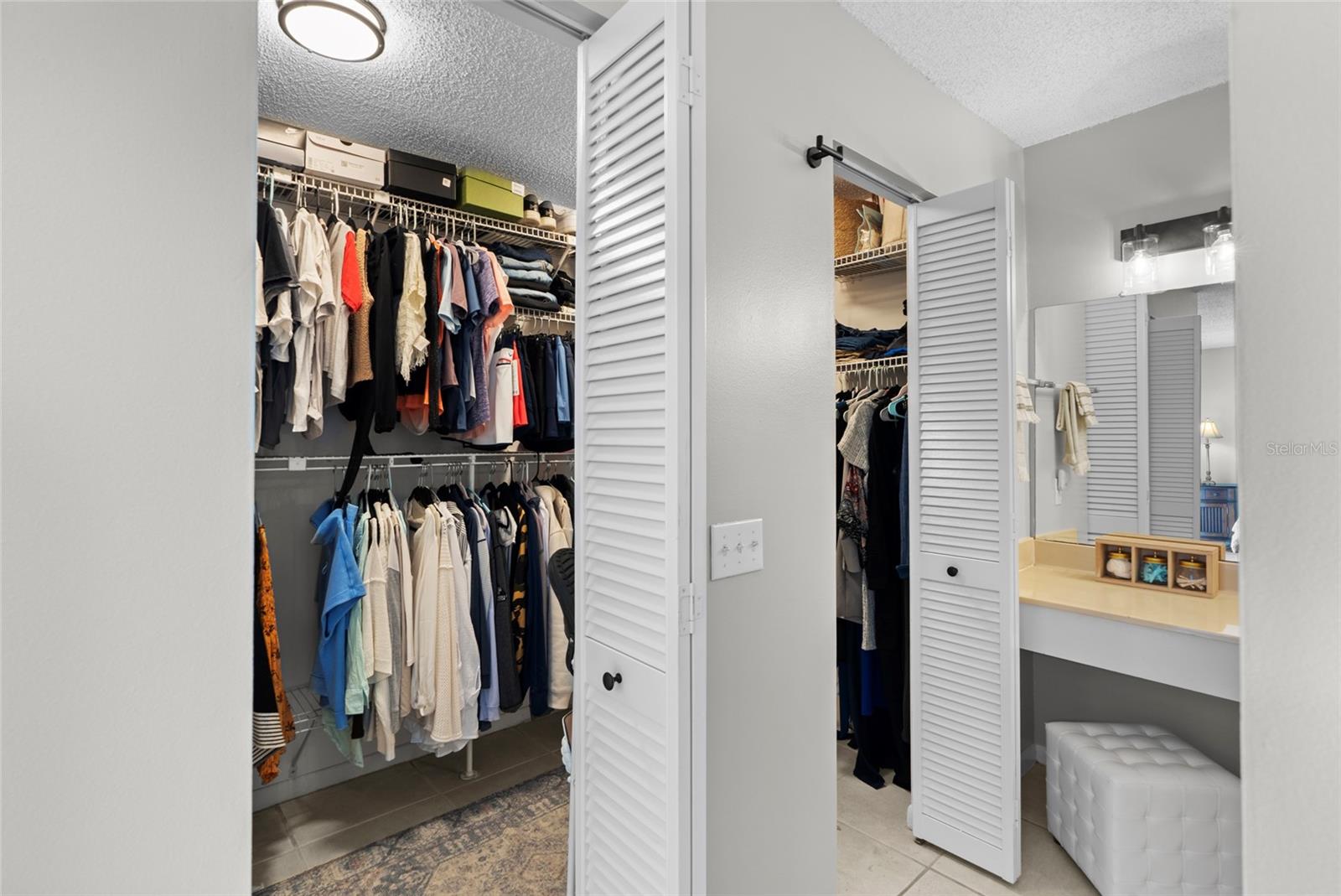 Primary Walk In Closet