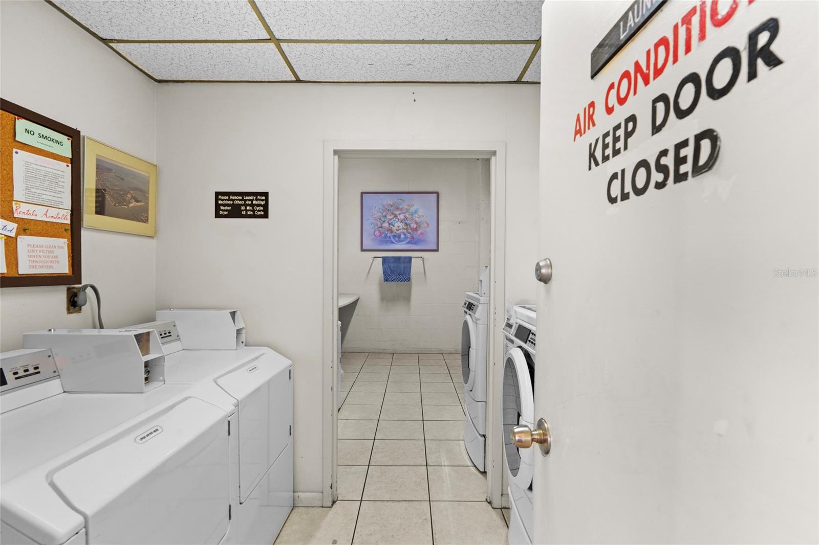 Commercial Laundry Room
