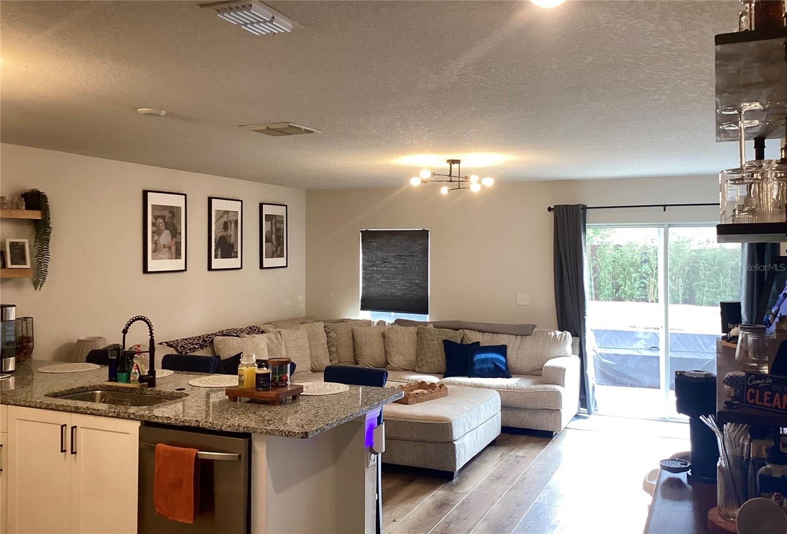 Kitchen/Living Room combo.