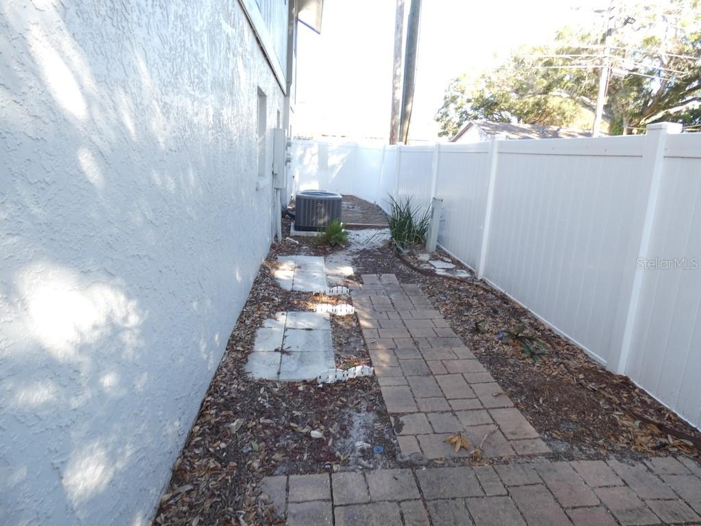 Completely Fenced Side Yard:)