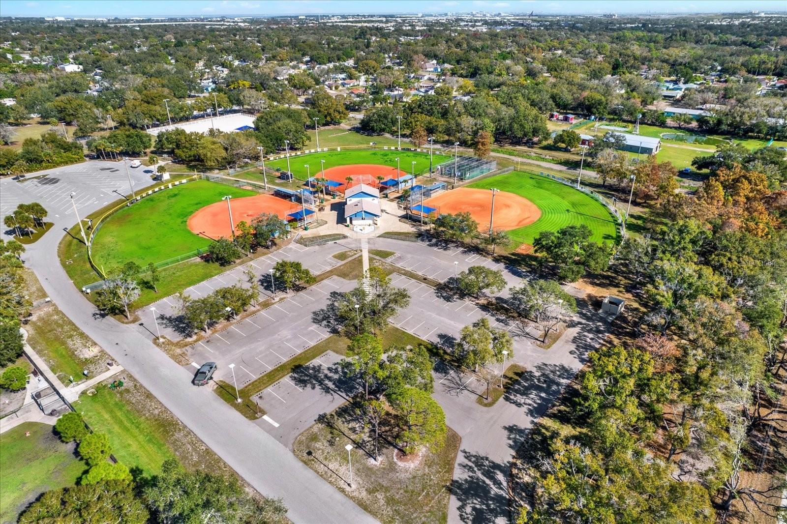 Helen Howarth park directly across the street from the community. Enjoy walking paths, picnic area, dog park, playground and Equestrian arena