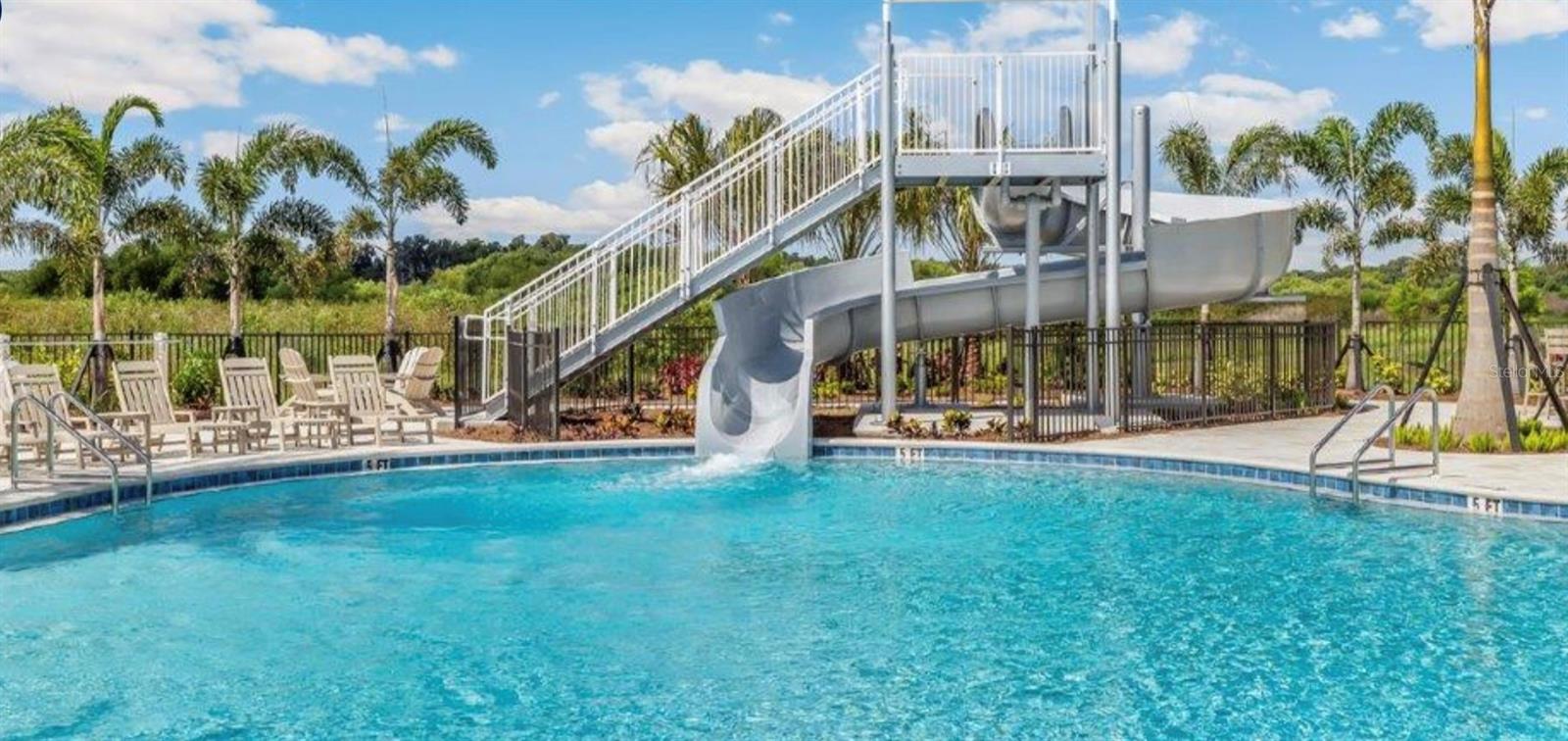 A Water Slide!