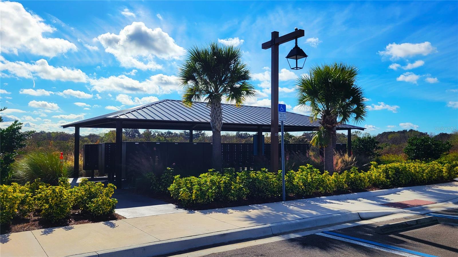 Community mailbox at the amenity center