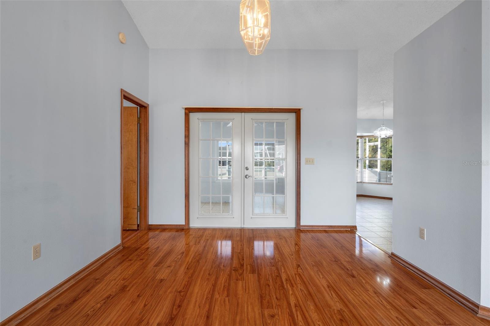 Back out to dining room