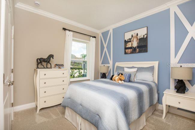 Model home - actual features may vary.