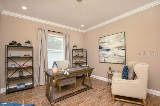 Model home - actual features may vary.