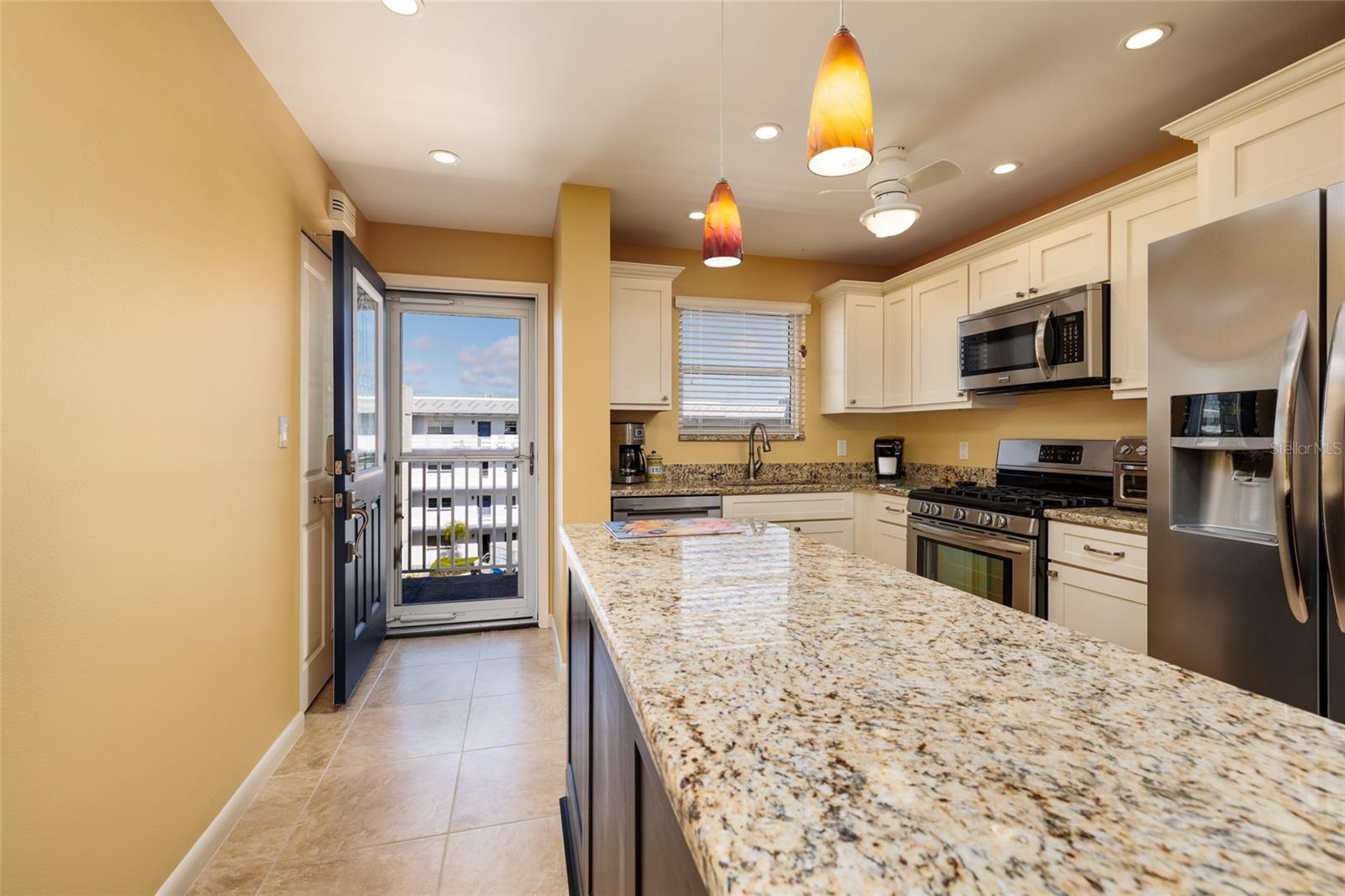 Impact front door & fully renovated kitchen.