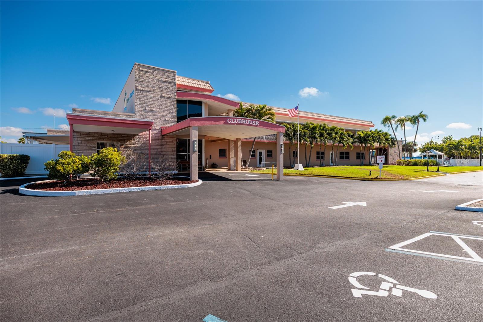 Town Shores clubhouse.