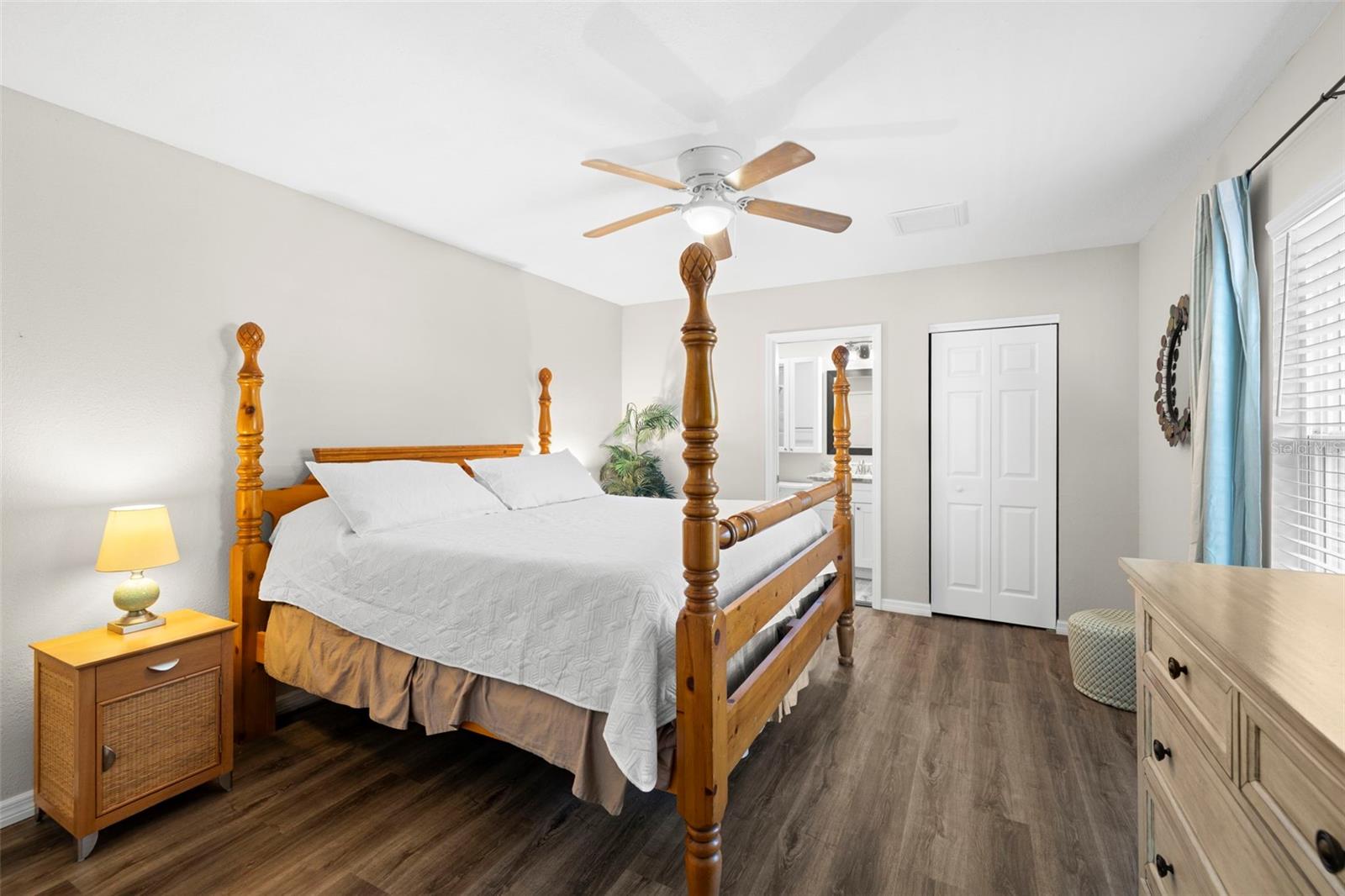 Primary bedroom with ensuite