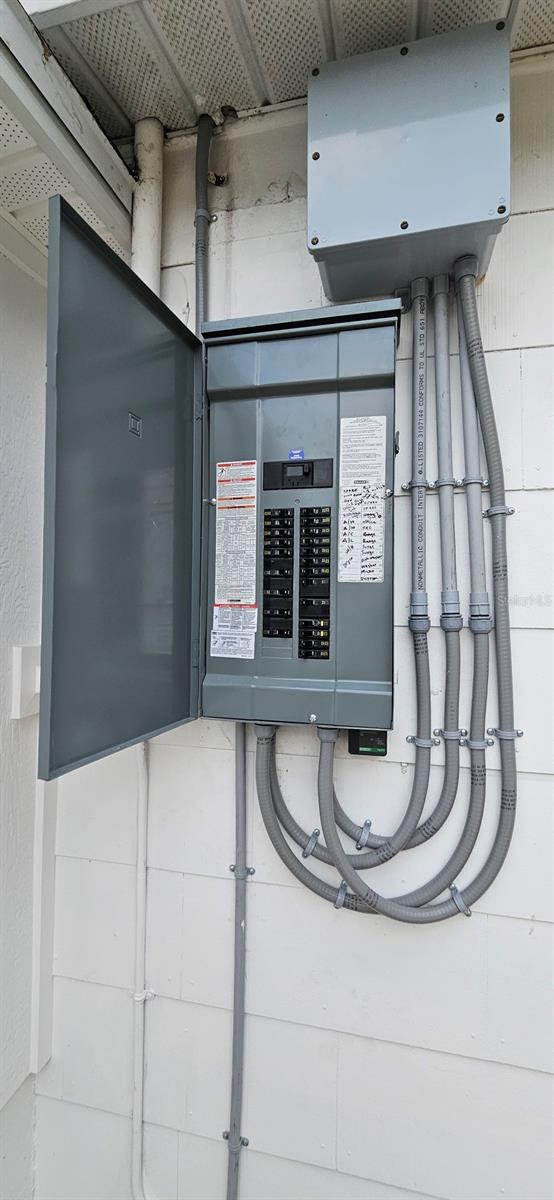 Updated electric panel